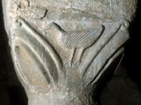 Abbatiale de Cruas, Chapiteau de la crypte